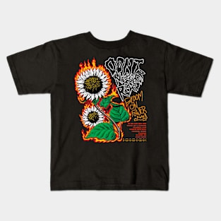 Bloom On Power Kids T-Shirt